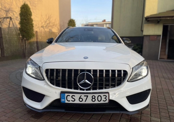 Mercedes-Benz Klasa C cena 79800 przebieg: 164000, rok produkcji 2017 z Czaplinek małe 596